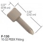 Nuts for Solvent Manifold to Rheodyne Valve